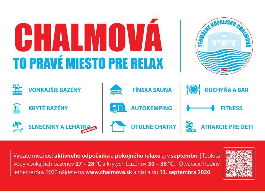 Leto na kúpalisku pokračuje | #chalmova